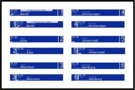 20943 Fahrtrichtungsanzeiger zweiarmig zweiseitig (Fertigmodell)  - Bild vergr��ern 