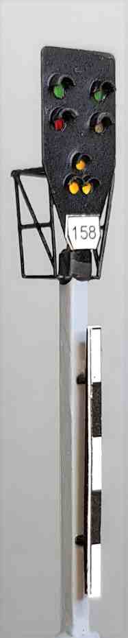 SV-Signal mit Ersatzsignal 4LED 02225