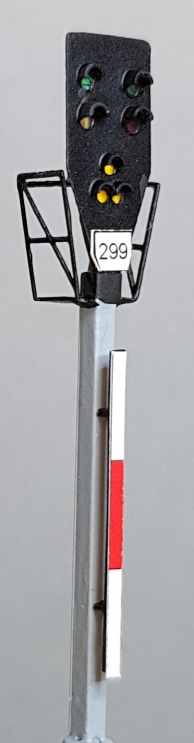 SV-Signal mit Ersatzsignal 4LED 02226
